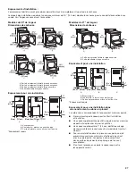 Предварительный просмотр 27 страницы Whirlpool  WGD4900XW Installation Instructions Manual