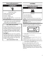 Preview for 9 page of Whirlpool WGD4910XQ Instructions Manual