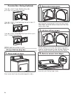 Preview for 14 page of Whirlpool WGD4910XQ Instructions Manual