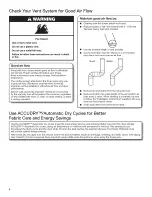 Предварительный просмотр 4 страницы Whirlpool WGD49STBW Use And Care Manual