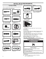 Предварительный просмотр 4 страницы Whirlpool WGD5000DW Installation Instructions Manual