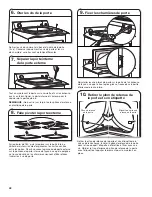 Предварительный просмотр 42 страницы Whirlpool WGD5000DW Installation Instructions Manual