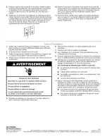 Preview for 20 page of Whirlpool WGD5000VQ Installation Instructions Manual