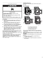 Preview for 3 page of Whirlpool WGD5200T Installation Instructions Manual