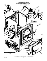 Предварительный просмотр 3 страницы Whirlpool WGD5300SQ0 Parts List