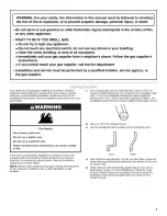 Предварительный просмотр 3 страницы Whirlpool WGD5310SQ0 User Instructions