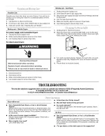 Предварительный просмотр 6 страницы Whirlpool WGD5310SQ0 User Instructions