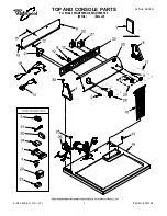 Preview for 1 page of Whirlpool WGD5500SQ0 Parts List