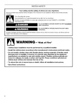 Preview for 2 page of Whirlpool WGD5600XW0 Use And Care Manual