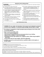 Preview for 3 page of Whirlpool WGD5600XW0 Use And Care Manual