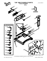 Предварительный просмотр 1 страницы Whirlpool WGD6200SW0 Parts List