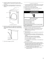 Предварительный просмотр 13 страницы Whirlpool WGD6400SB Use And Care Manual