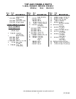 Preview for 2 page of Whirlpool WGD6400SB1 Parts List