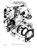 Preview for 5 page of Whirlpool WGD6400SB1 Parts List