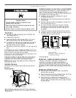 Preview for 5 page of Whirlpool WGD6400SW - 29" Gas Dryer Use And Care Manual