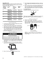 Preview for 10 page of Whirlpool WGD6400SW - 29" Gas Dryer Use And Care Manual