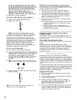 Предварительный просмотр 38 страницы Whirlpool WGD6400SW - 29" Gas Dryer Use And Care Manual