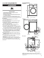 Предварительный просмотр 5 страницы Whirlpool WGD70HEBW Installation Manual