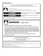 Preview for 2 page of Whirlpool WGD7300DW Installation Instructions Manual