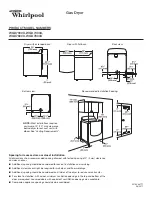 Whirlpool WGD7300X Installation Requirements preview