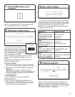 Предварительный просмотр 11 страницы Whirlpool WGD7500GC Use & Care Manual