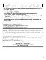 Preview for 3 page of Whirlpool WGD7540FW0 Installation Instructions Manual