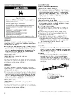 Preview for 8 page of Whirlpool WGD7540FW0 Installation Instructions Manual