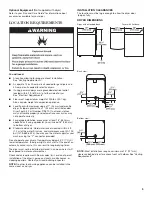 Предварительный просмотр 5 страницы Whirlpool WGD7800XL Installation Instructions Manual