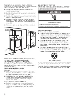 Предварительный просмотр 6 страницы Whirlpool WGD7800XL Installation Instructions Manual