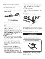 Предварительный просмотр 8 страницы Whirlpool WGD7800XL Installation Instructions Manual