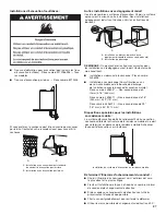 Предварительный просмотр 27 страницы Whirlpool WGD7800XL Installation Instructions Manual