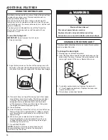 Предварительный просмотр 10 страницы Whirlpool WGD8000BW Use And Care Manual