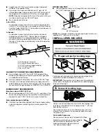 Preview for 9 page of Whirlpool WGD8000DW Installation Instructions Manual