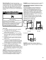 Preview for 29 page of Whirlpool WGD8000DW Installation Instructions Manual