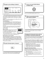 Предварительный просмотр 11 страницы Whirlpool WGD80HEBC0 Use & Care Manual