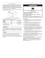 Preview for 5 page of Whirlpool WGD8300SB Use And Care Manual