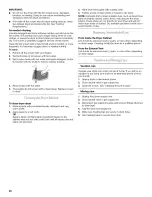 Preview for 20 page of Whirlpool WGD8300SB Use And Care Manual