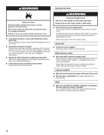 Preview for 22 page of Whirlpool WGD8300SB Use And Care Manual