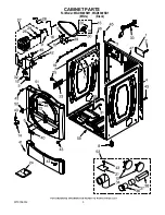 Предварительный просмотр 3 страницы Whirlpool WGD8300SB1 Parts List