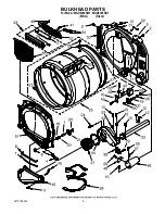 Предварительный просмотр 5 страницы Whirlpool WGD8300SB1 Parts List