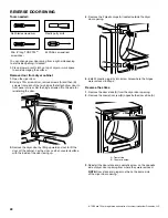 Preview for 22 page of Whirlpool WGD8500DW Installation Instructions Manual