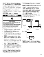 Preview for 29 page of Whirlpool WGD8500DW Installation Instructions Manual