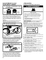 Preview for 34 page of Whirlpool WGD8500DW Installation Instructions Manual