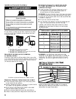 Preview for 36 page of Whirlpool WGD8500DW Installation Instructions Manual