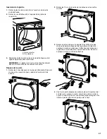 Preview for 41 page of Whirlpool WGD8500DW Installation Instructions Manual