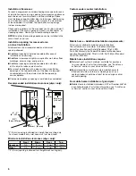 Preview for 6 page of Whirlpool WGD85HEFC Installation Instructions Manual