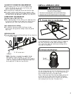 Preview for 9 page of Whirlpool WGD85HEFC Installation Instructions Manual