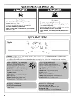 Preview for 4 page of Whirlpool WGD9050XW0 Use & Care Manual