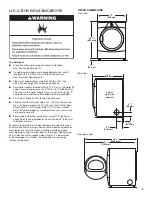 Preview for 5 page of Whirlpool WGD9051YW User Manual