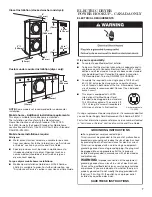 Preview for 7 page of Whirlpool WGD9051YW User Manual